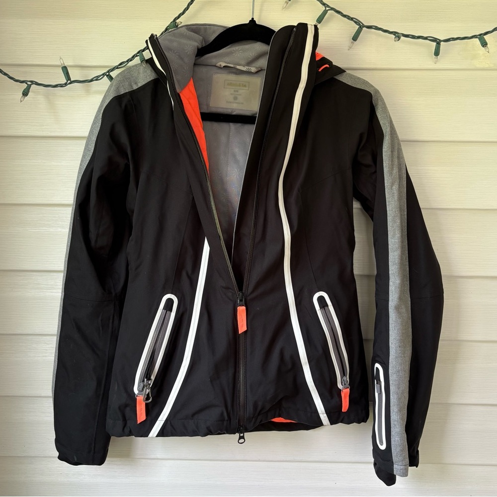 ATHLETA | Fitted Ski Jacket with RECCO Rescue Technology XXS NWOT
